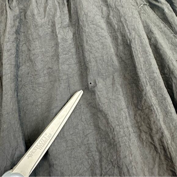 Vintage Nike Swooshy Pants Mens XXL Black Nylon Elastic Waist Joggers Activewear - Picture 4 of 15